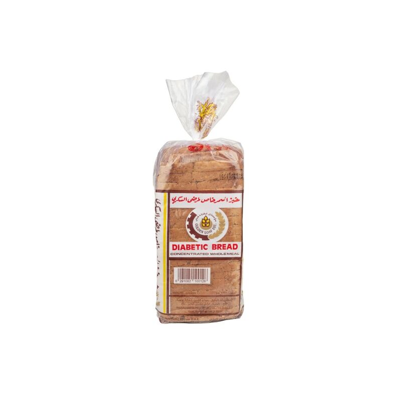 Loaf in a printed bread bag