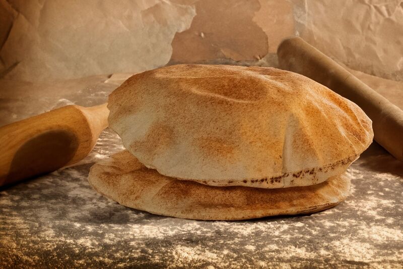 Fresh pita bread
