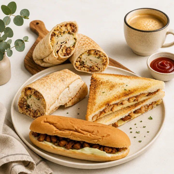 Sandwiches and wraps